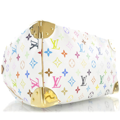 Louis Vuitton Monogram Multicolor Speedy 30 White 6 of 9