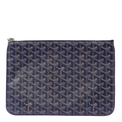 Goyard Goyardine Senat Pochette MM Navy 1 of 7