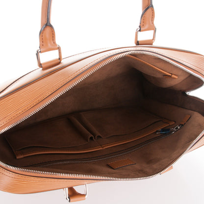 Louis Vuitton Epi Porte Document Business Briefcase Ocre 6 of 8