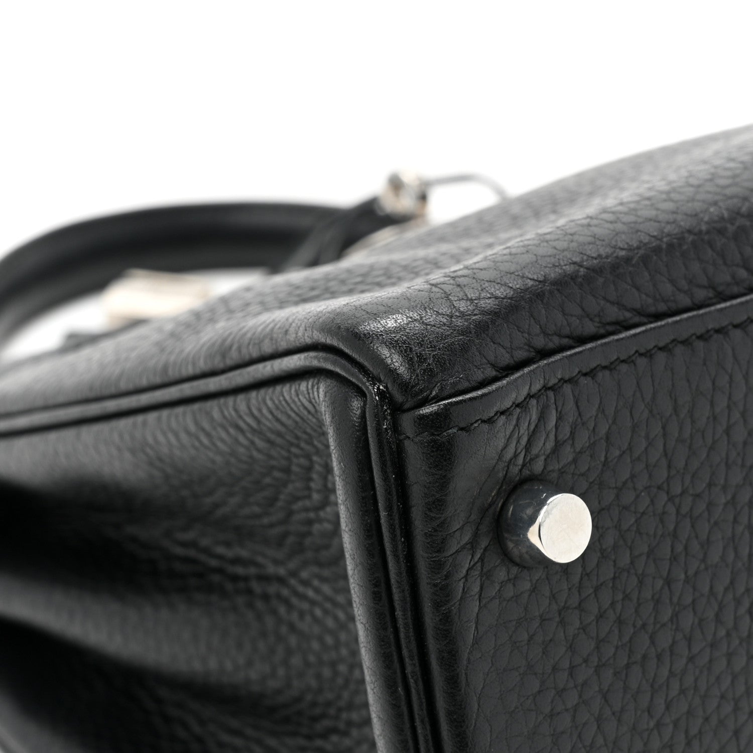 Hermes Taurillon Clemence Kelly Retourne 28 Black 11 of 17
