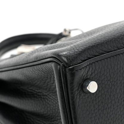 Hermes Taurillon Clemence Kelly Retourne 28 Black 11 of 17