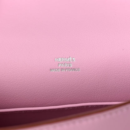 Hermes Swift Kelly Pochette Clutch Mauve Sylvestre 6 of 11