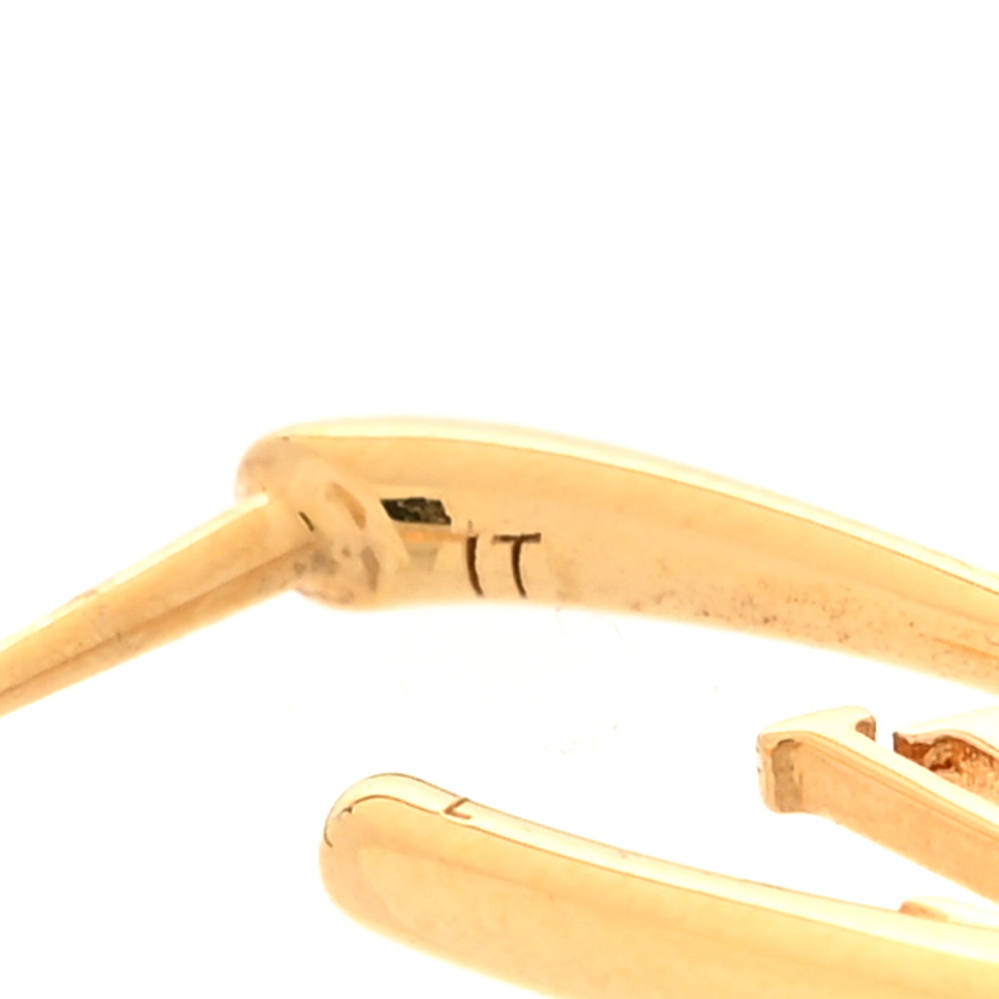 Fall In Love Heart Earrings PM Gold