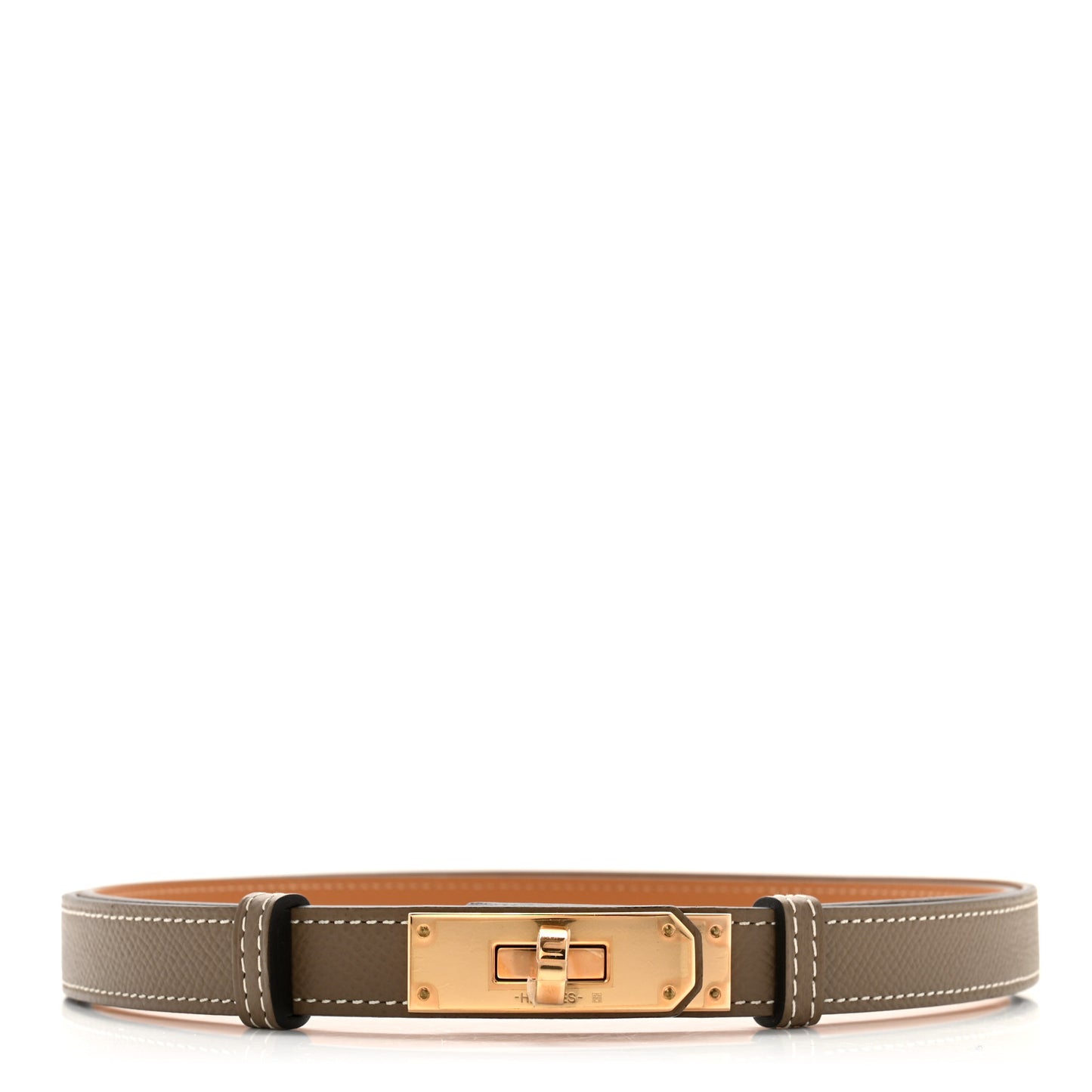 Epsom Kelly Belt Etoupe