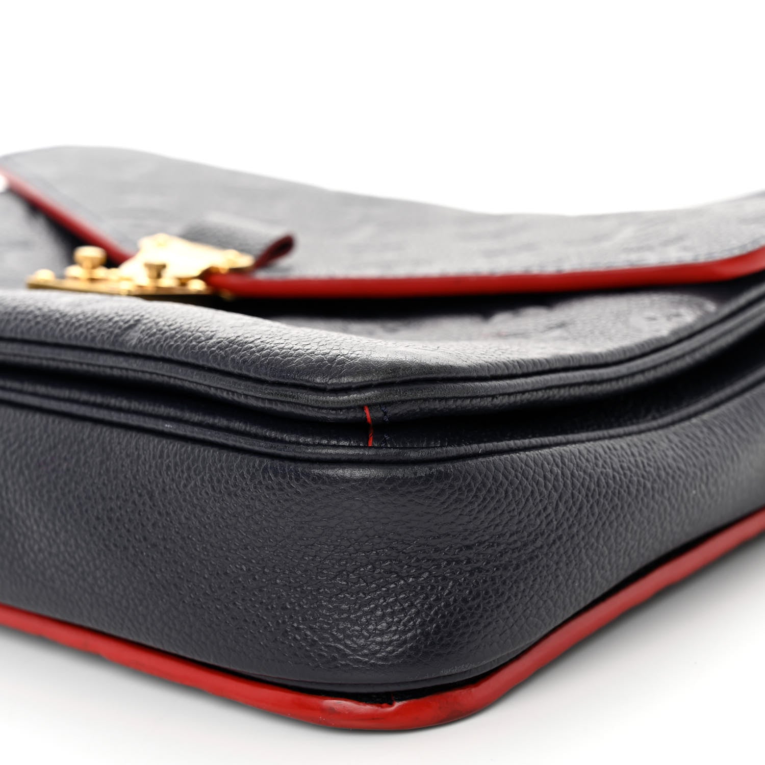 Louis Vuitton Empreinte Pochette Metis Marine Rouge 9 of 11