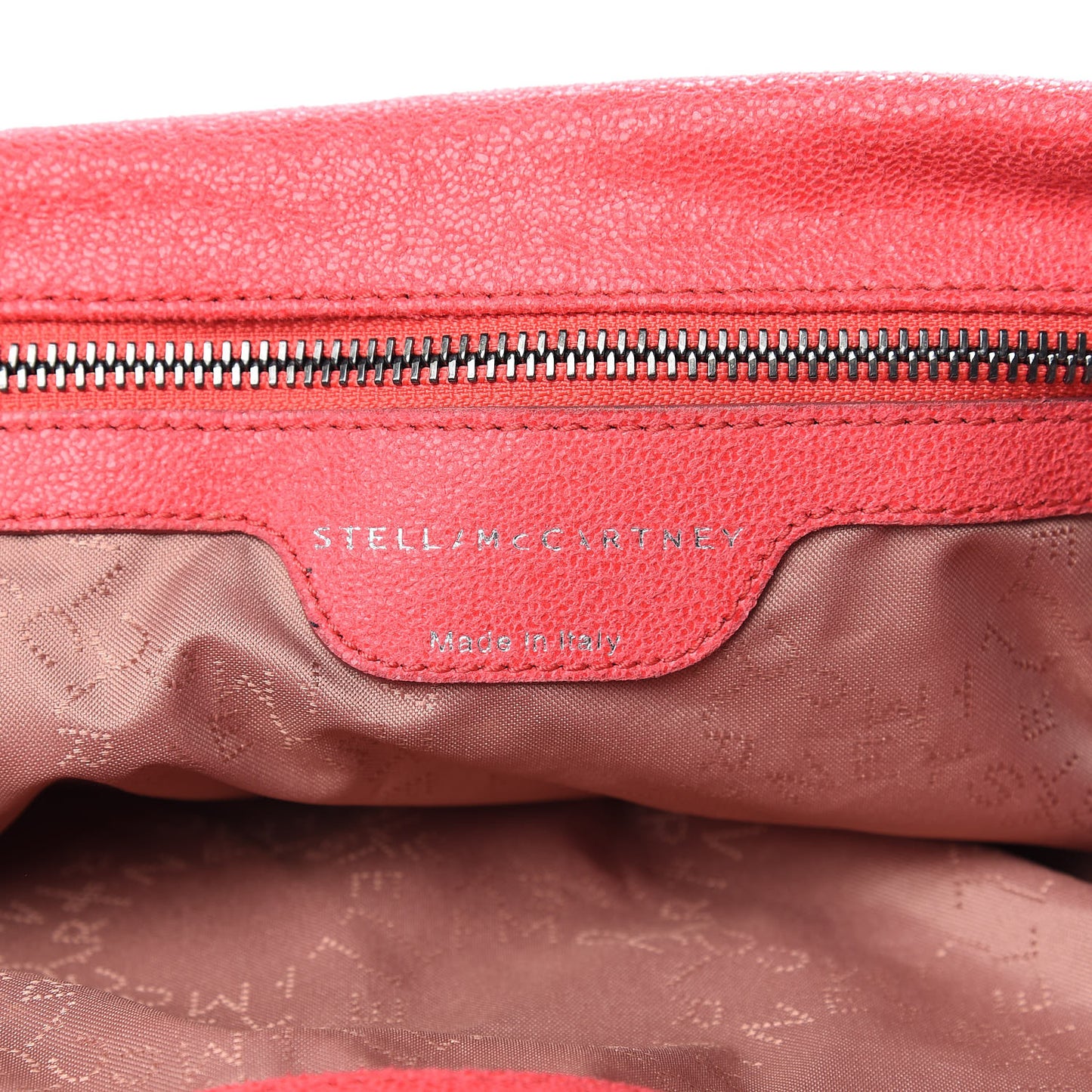 Shaggy Deer Small Falabella Tote Pink Fluo