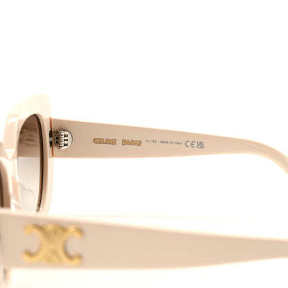 Celine Acetate Triomphe 01 Sunglasses CL 40226U White 5 of 8