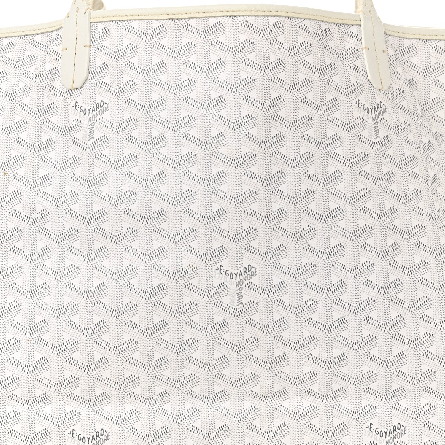 Goyard Goyardine Saint Louis GM White 9 of 18