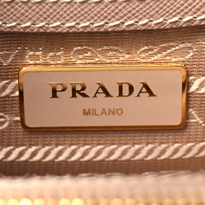 Prada Saffiano Small Galleria Double Zip Tote Sabbia 6 of 13