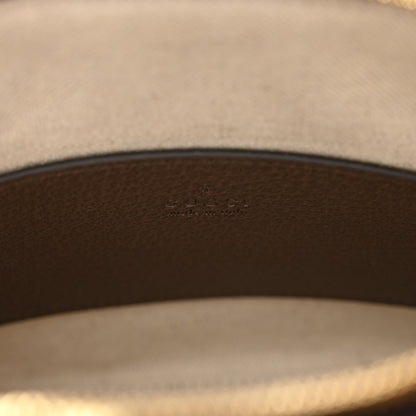 Gucci GG Supreme Monogram Web Mini Top Handle Ophidia Dome Shoulder Bag Brown 7 of 9