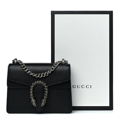 Gucci Calfskin Mini Dionysus Shoulder Bag Black 13 of 13