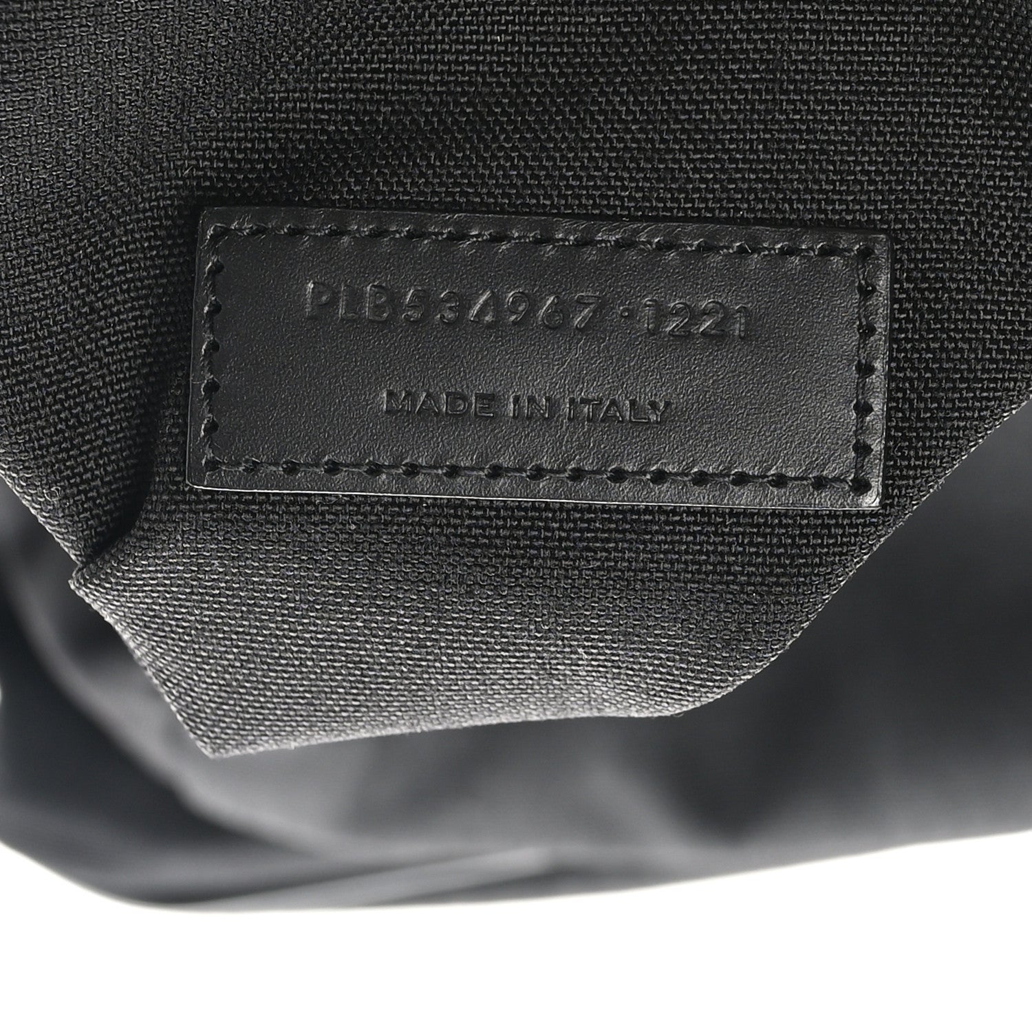 Saint Laurent Canvas City Backpack Black 7 of 10