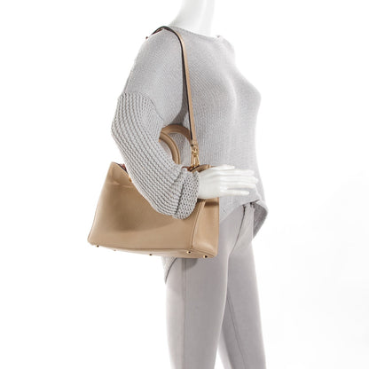 Christian Dior Bullcalf Medium Diorissimo Tote Beige 2 of 8