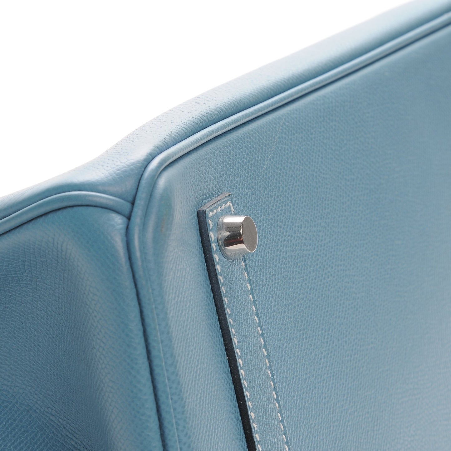 Epsom Birkin 35 Blue Jean