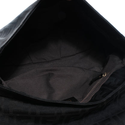 Fendi Zucca Enamel Mia Shoulder Flap Black 5 of 9