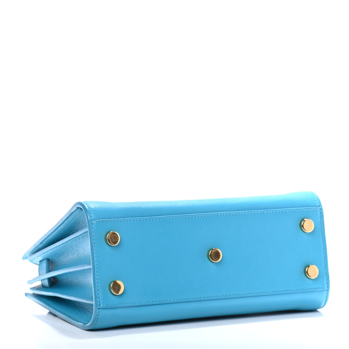 Calfskin Nano Sac De Jour Turquoise