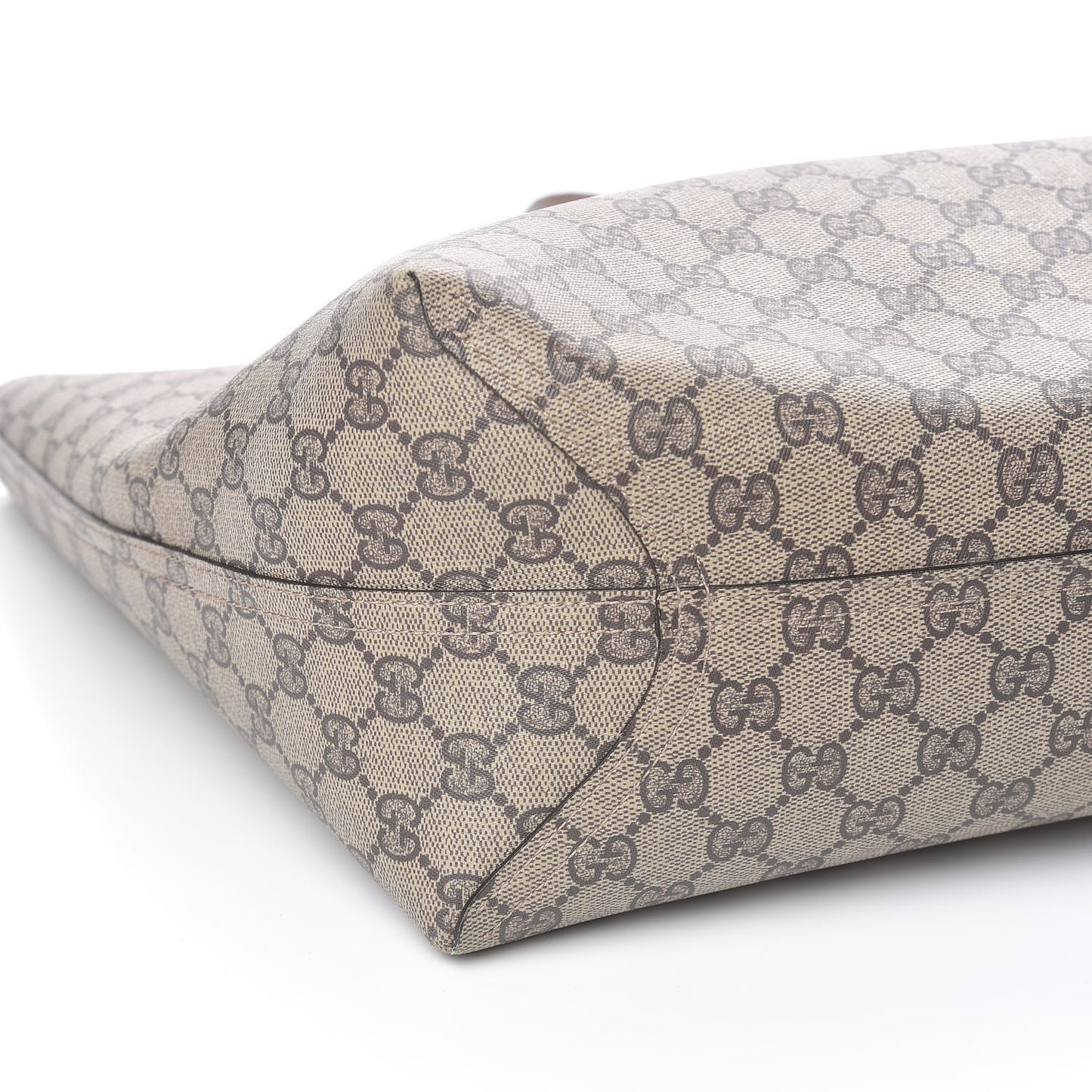 Calfskin GG Supreme Monogram Large Reversible Tote Dark Cipria