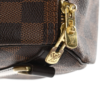 Louis Vuitton Damier Ebene Speedy Bandouliere 25 11 of 19