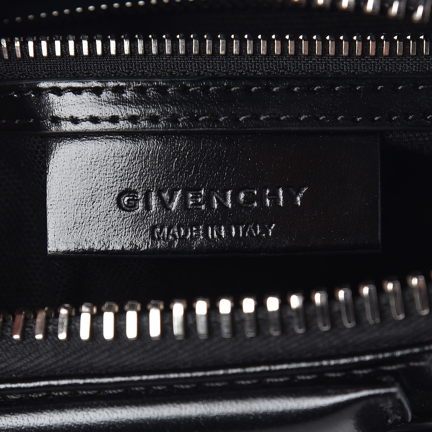 Givenchy Shiny Lord Calfskin Mini Antigona Black 8 of 9