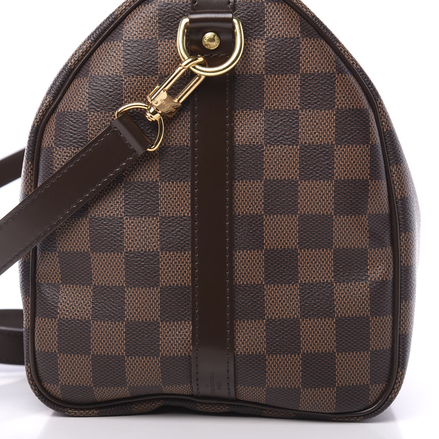 Louis Vuitton Damier Ebene Speedy Bandouliere 30 10 of 11
