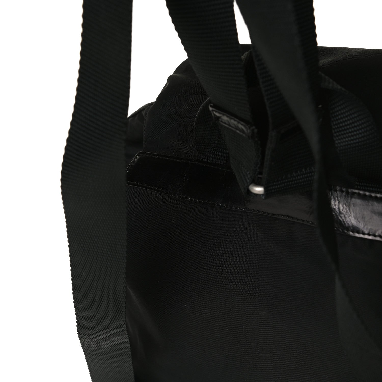 Prada Nylon Vela Medium Backpack Black 13 of 22