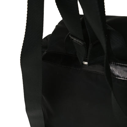 Prada Nylon Vela Medium Backpack Black 13 of 22