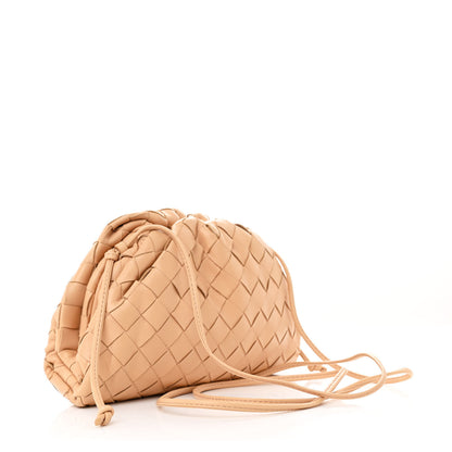 Bottega Veneta Nappa Intrecciato The Mini Pouch Almond 3 of 10
