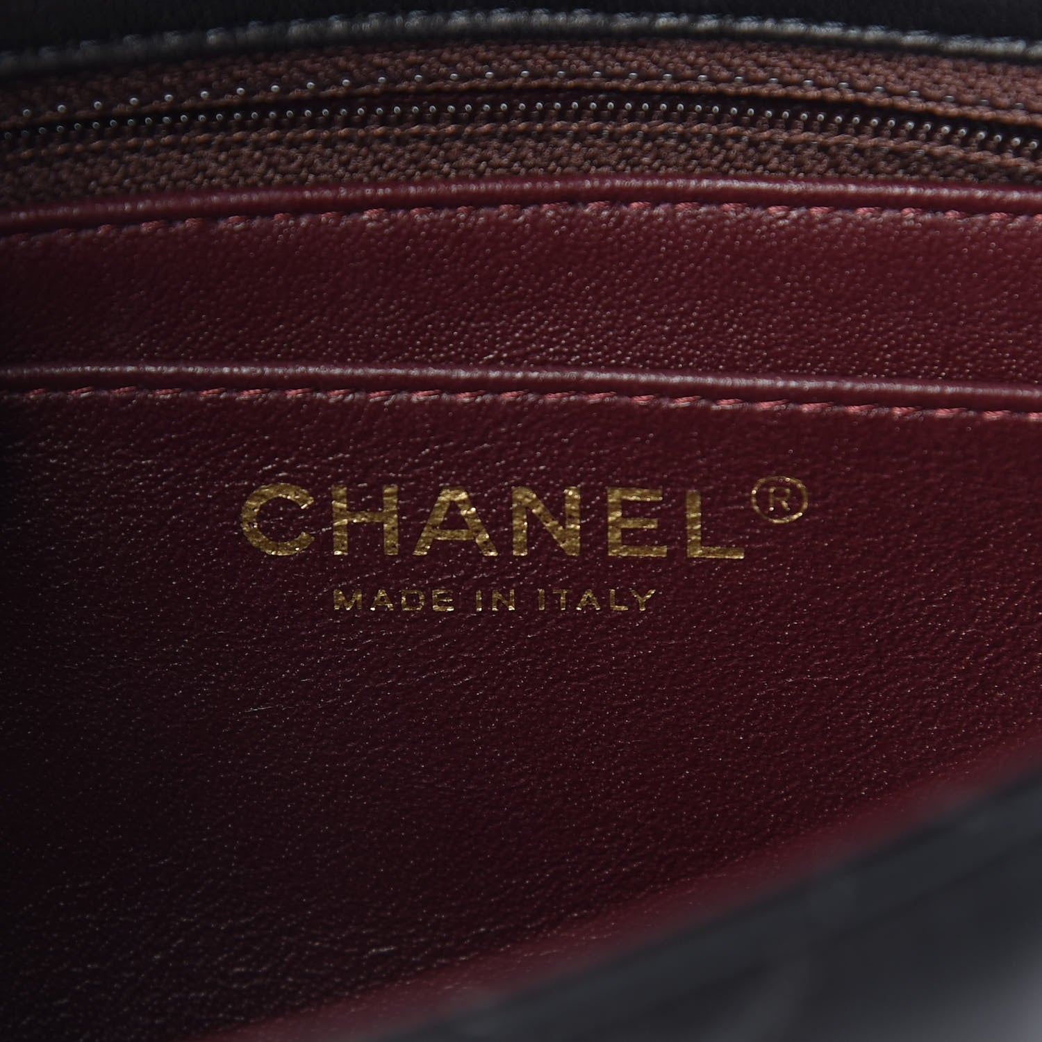 Chanel Lambskin Quilted Mini Square Flap Black 6 of 11