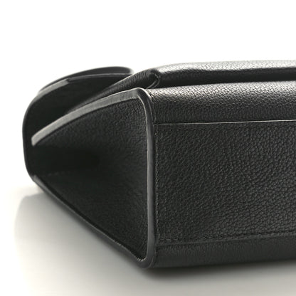 Louis Vuitton Soft Calfskin My Lockme Chain Bag BB Black 8 of 9