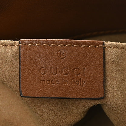 Gucci GG Supreme Monogram Calfskin Small Padlock Tote Beige Ebony Tuscany 6 of 10