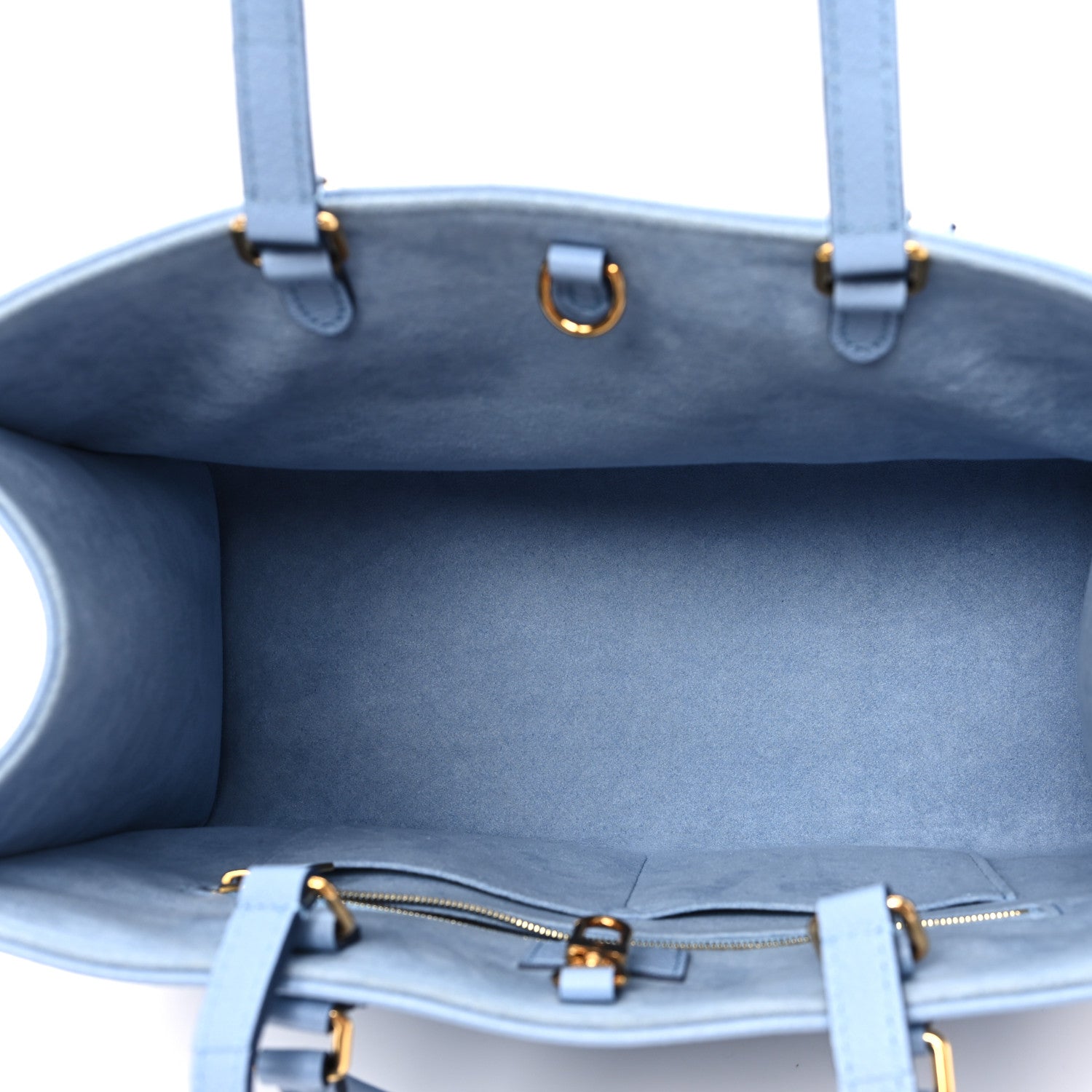 Louis Vuitton Empreinte Monogram Giant By The Pool Onthego MM Summer Blue 5 of 9