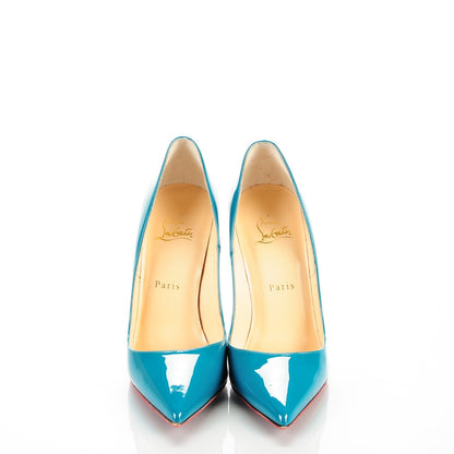 Christian Louboutin Patent So Kate 120 Pumps 39 Curacao 2 of 8