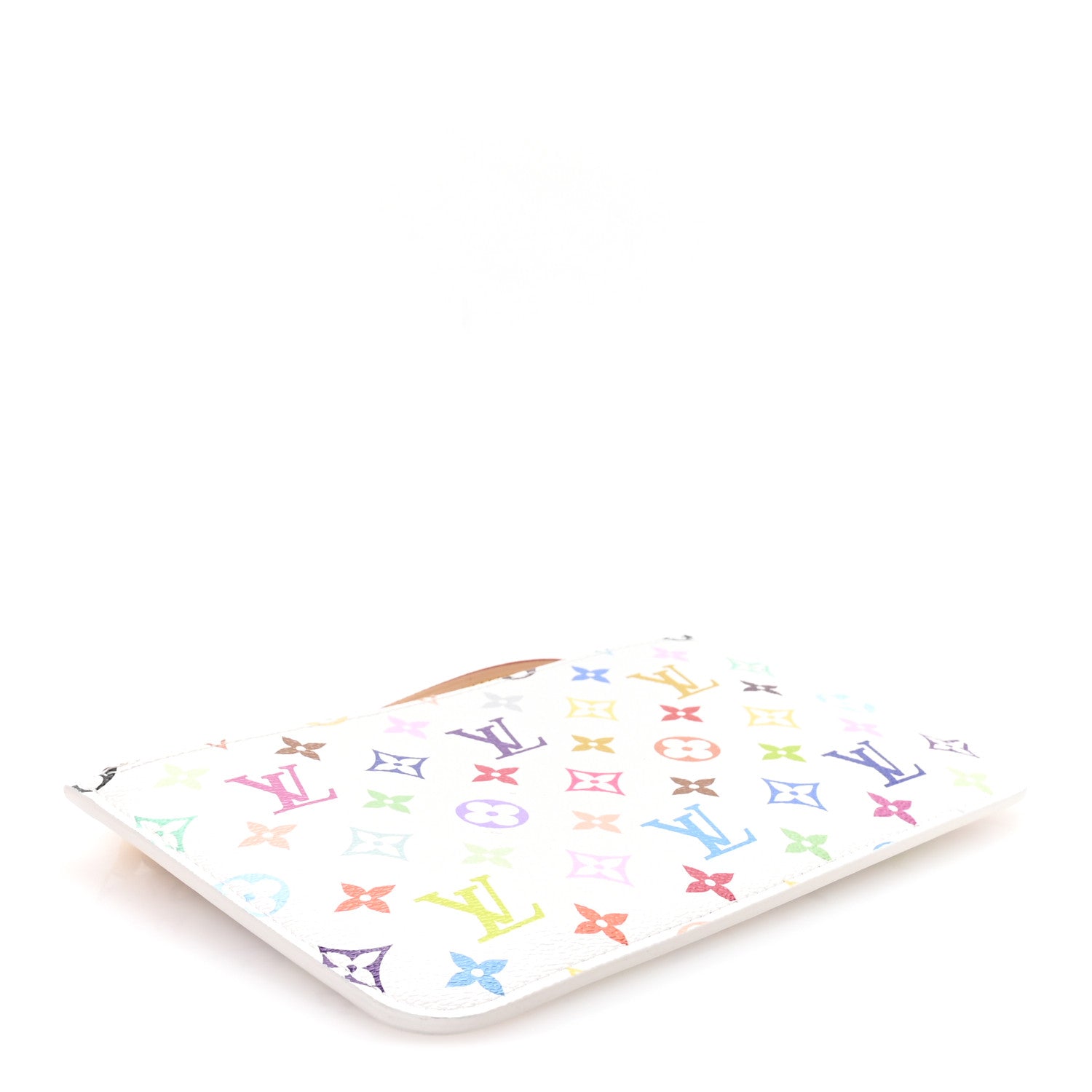 Louis Vuitton LV X TM Monogram Multicolor Neverfull Pochette White 4 of 6