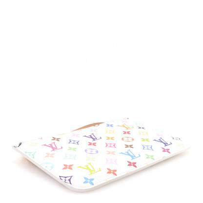 Louis Vuitton LV X TM Monogram Multicolor Neverfull Pochette White 4 of 6
