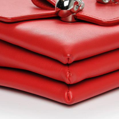 Alexander McQueen Calfskin Twin skull Tote Red 8 of 9