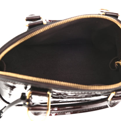 Louis Vuitton Vernis Alma BB Amarante 5 of 11