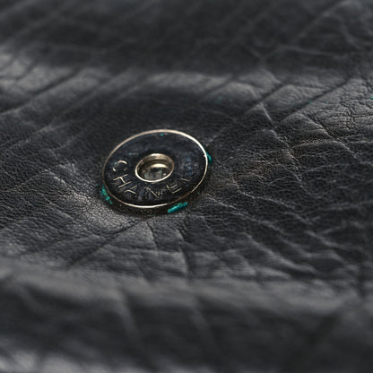 Chanel Distressed Lambskin Lady Braid Flap Black 9 of 9