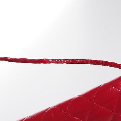 Chanel Lambskin Medium Double Flap Red 3 of 9