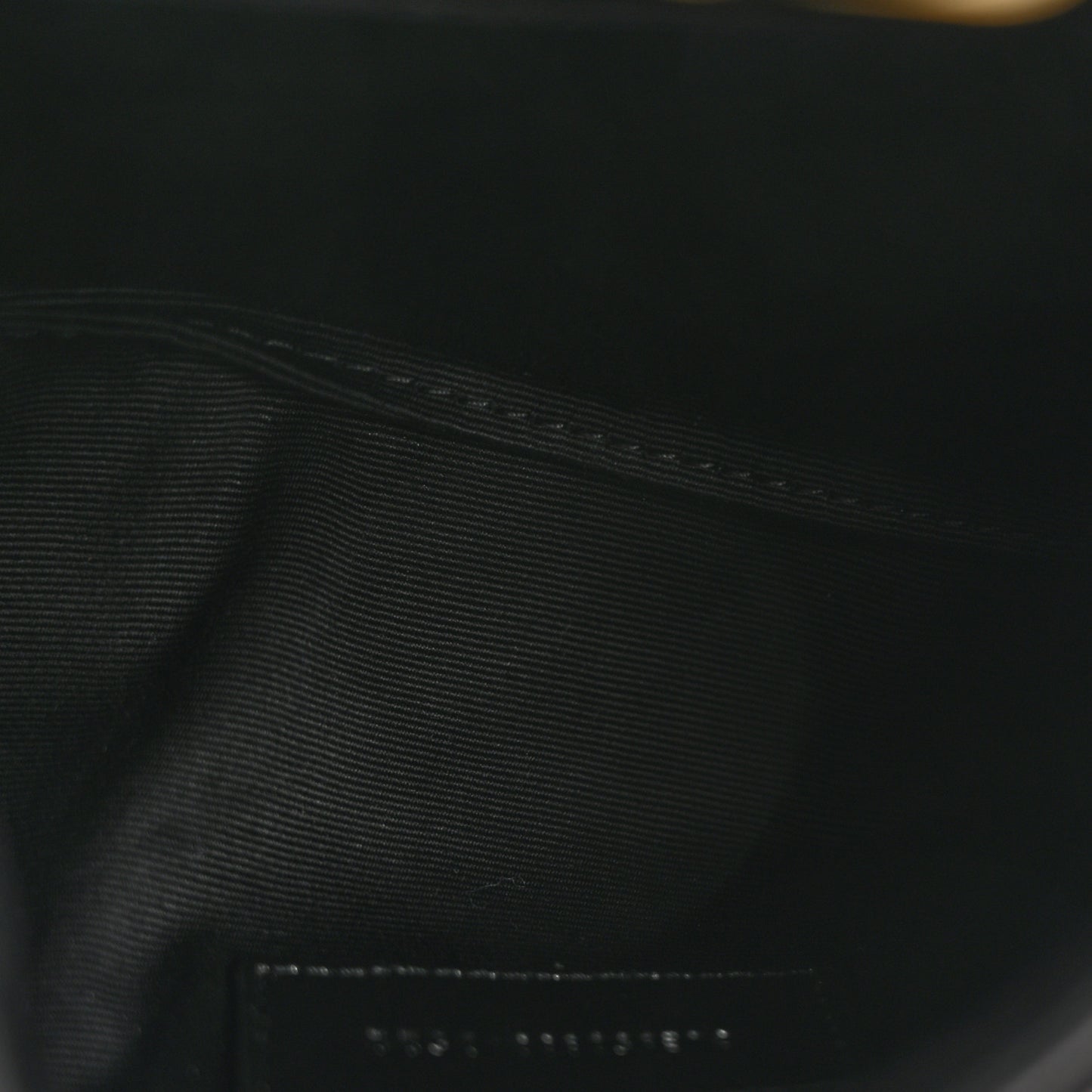 Lambskin Monogram Loulou Puffer Pouch Clutch Black