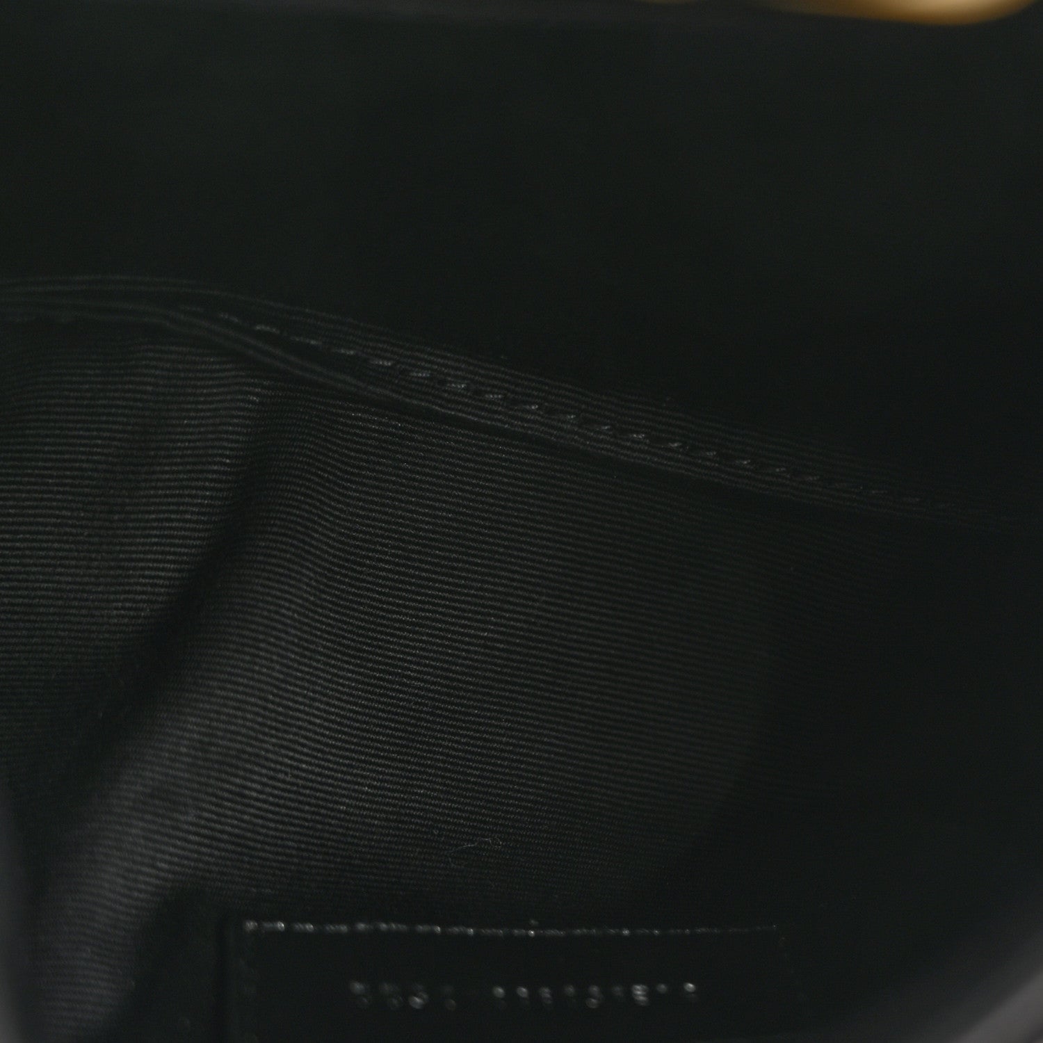 Saint Laurent Lambskin Monogram Loulou Puffer Pouch Clutch Black 6 of 9