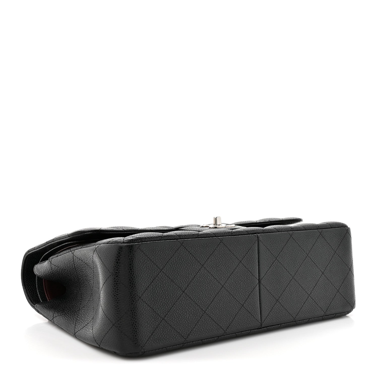 Chanel Caviar Quilted Jumbo Double Flap Black 4 of 12