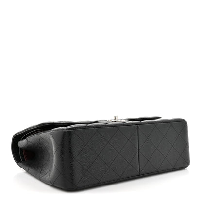 Chanel Caviar Quilted Jumbo Double Flap Black 4 of 12