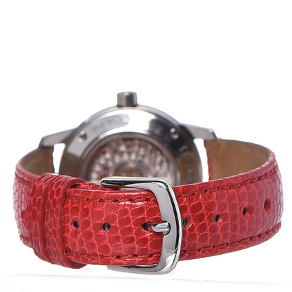 Tiffany Stainless Steel Lizzard 37mm Atlas 3-Hand Automatic Watch 4 of 9