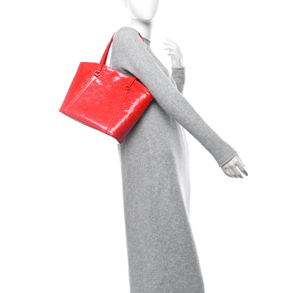 Louis Vuitton Vernis Avalon MM Rouge Grenadine 2 of 10