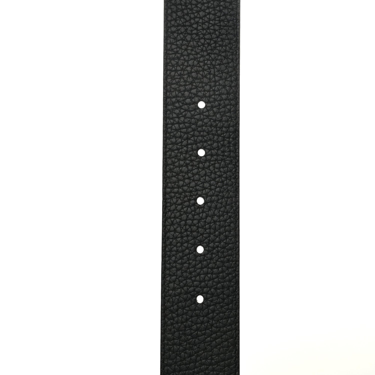 Louis Vuitton Taurillon Calfskin 30mm LV Initiales Belt 100 40 Black 4 of 5