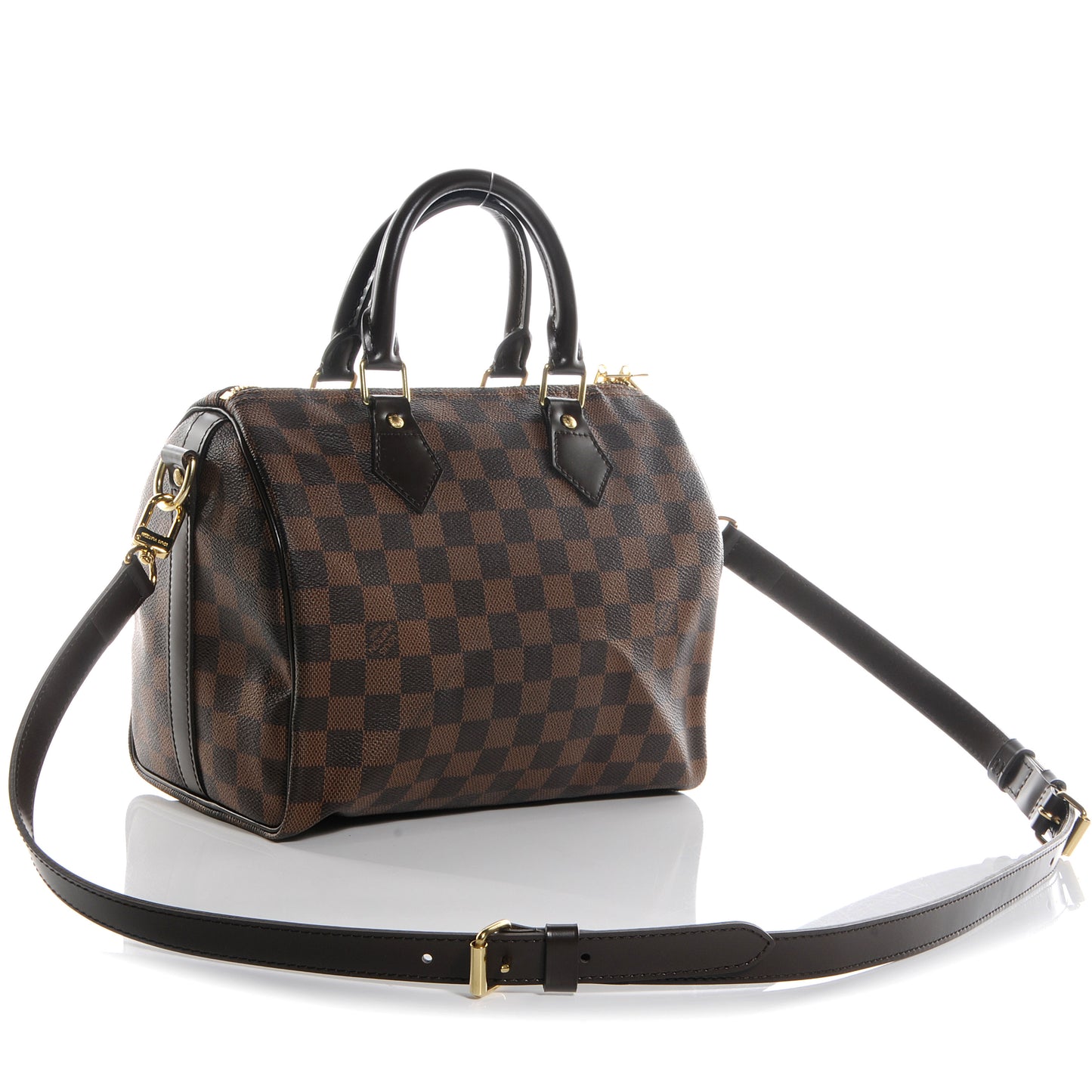 Damier Ebene Speedy Bandouliere 25