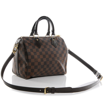 Louis Vuitton Damier Ebene Speedy Bandouliere 25 3 of 8