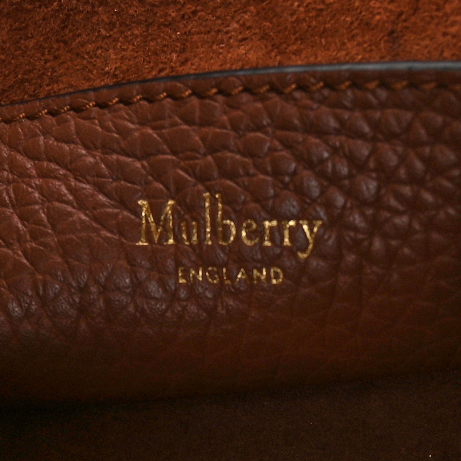 Mulberry Heavy Grain Medium Alexa Chestnut 6 of 9
