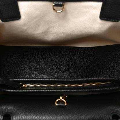 Chanel Grained Calfskin Boucle Urban Essentials Small Shopping Bag Black Ivory 5 of 10