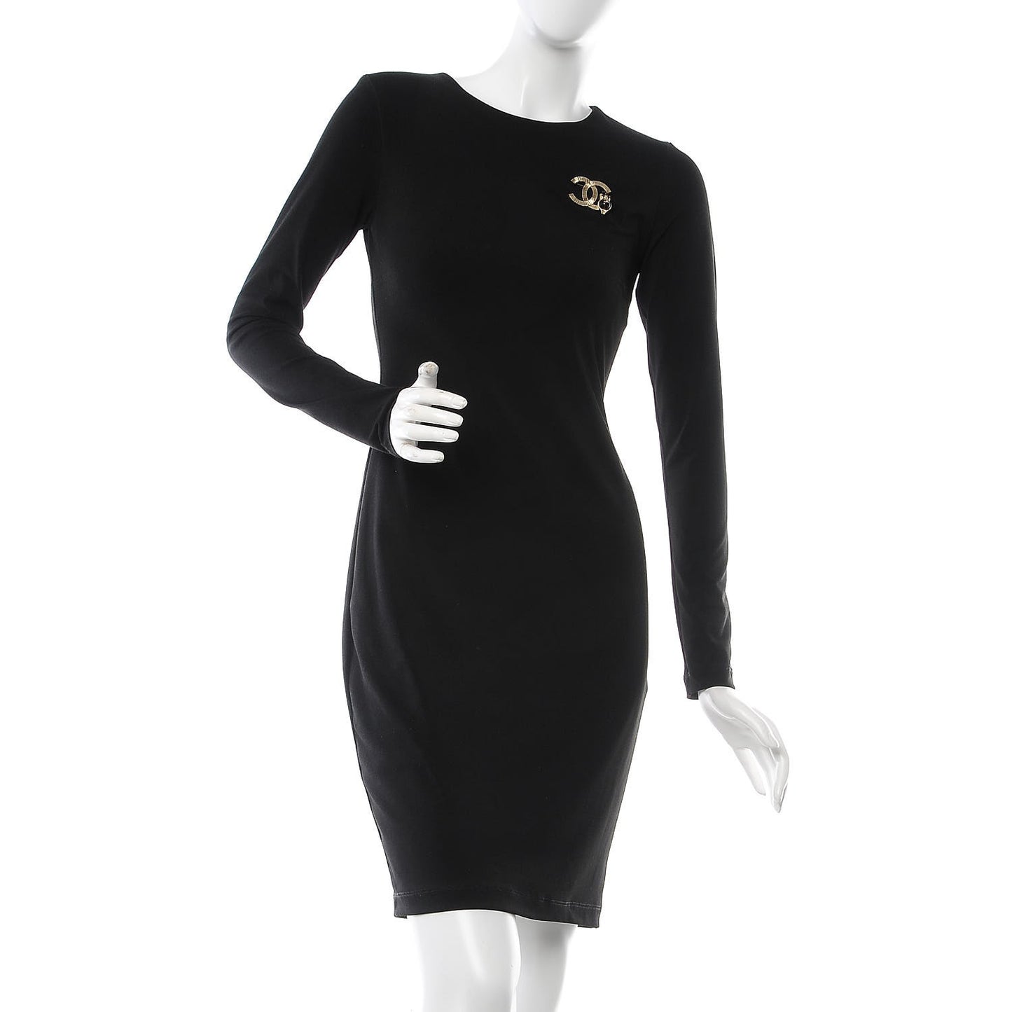 CC Owl Brooch Gold Black